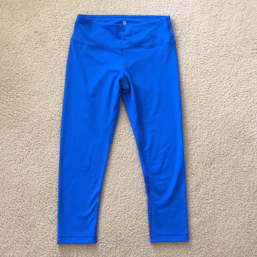 90 Degree Blue Capri Leggings Size Small